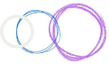 Vector circles: illustrative